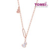 TOMEI Rouge Collection, Nacre Hulu Necklace Rose Gold 750