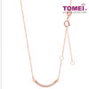 TOMEI Rouge Collection, Smiley Necklace Rose Gold 750