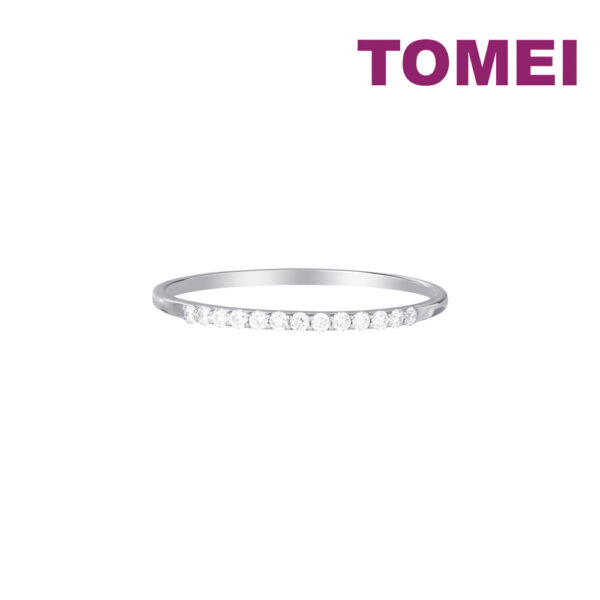 TOMEI [Online Exclusive] Eternity Ring, White Gold 750