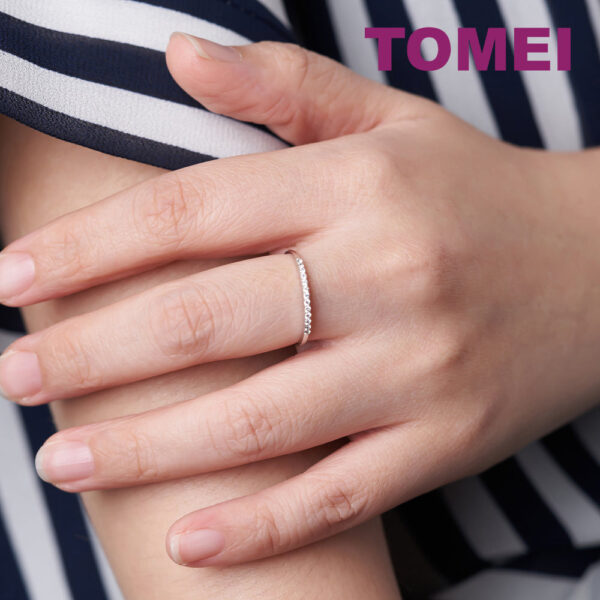 TOMEI [Online Exclusive] Eternity Ring, White Gold 750