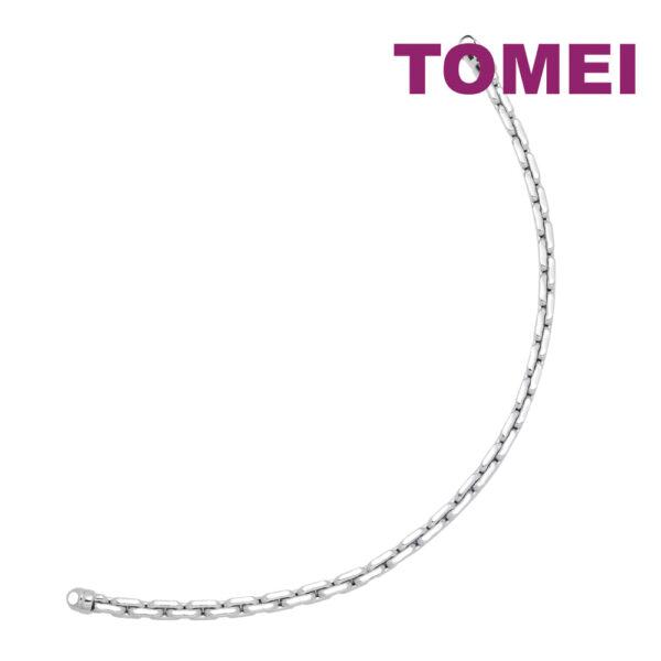 TOMEI Unisex Bracelet, White Gold 750