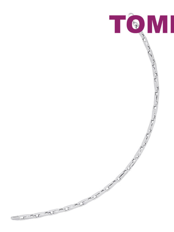 TOMEI Unisex Bracelet, White Gold 750