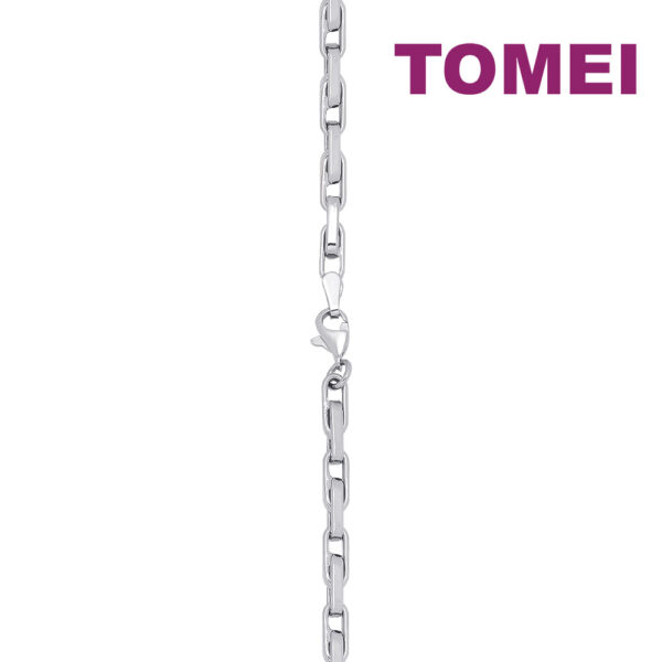 TOMEI Unisex Bracelet, White Gold 750
