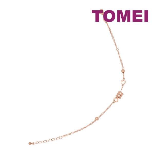 TOMEI Rouge Collection Bracelet, Rose Gold 750