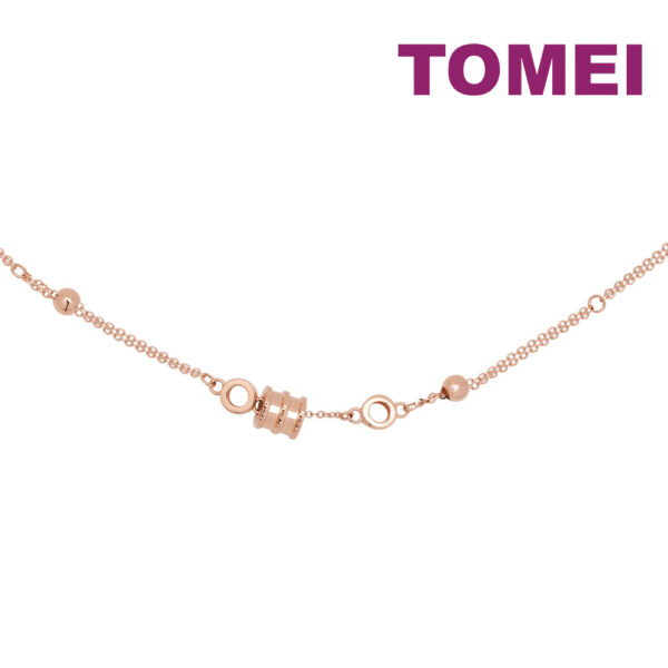 TOMEI Rouge Collection Bracelet, Rose Gold 750