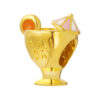 TOMEI [Online Exclusice Chomel Charm] Happy Holiday, Cheers! Yellow Gold 916