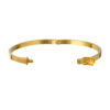 TOMEI Simplicity Bangle, Yellow Gold 916