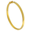 TOMEI Simplicity Bangle, Yellow Gold 916