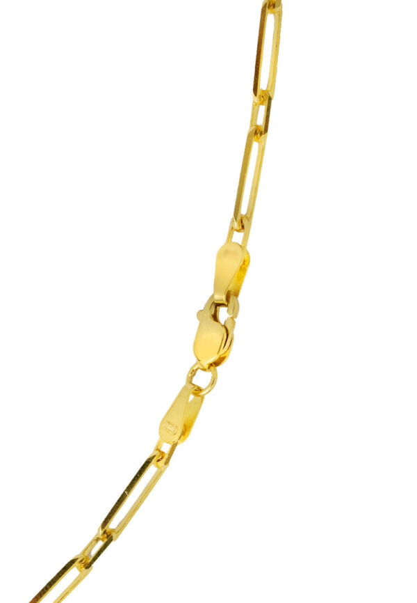 TOMEI Simplicity Sinki Necklace, Yellow Gold 916