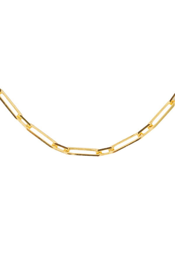 TOMEI Simplicity Sinki Necklace, Yellow Gold 916
