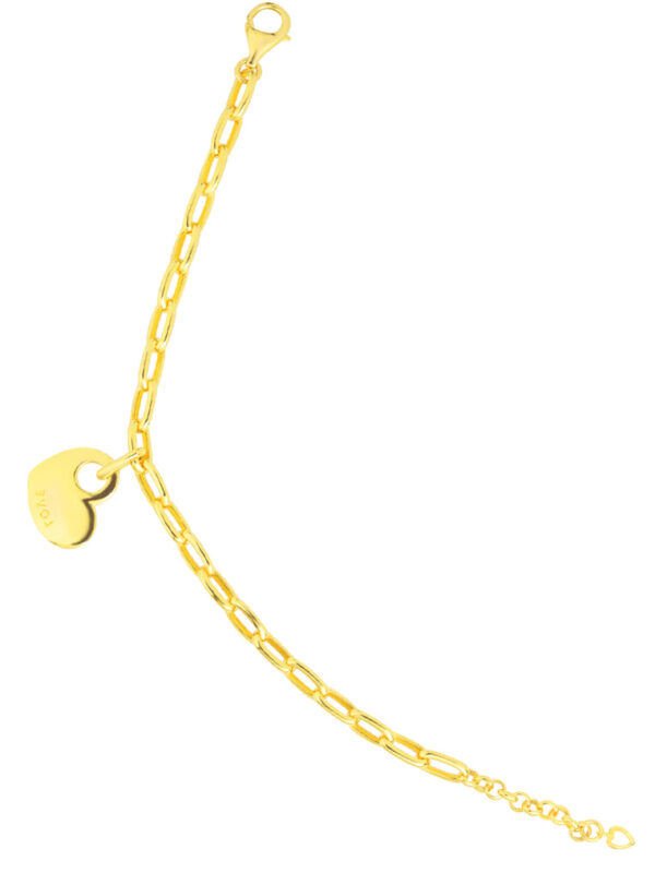 TOMEI Together Love Bracelet, Yellow Gold 916
