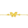 TOMEI XIFU Grandiose Butterfly Bracelet, Yellow Gold 999