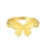 TOMEI XIFU Grandiose Butterfly Ring, Yellow Gold 999