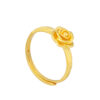TOMEI XIFU Rose Ring, Yellow Gold 999