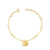 TOMEI X Sanrio Hello Kitty Bracelet, Yellow Gold 916