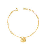 TOMEI X Sanrio Hello Kitty Bracelet, Yellow Gold 916