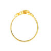 TOMEI Triplex Love Ring, Yellow Gold 916