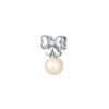 TOMEI [Online Exclusive] Pendant of Pearl-fect Ribbon I Silver