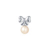 TOMEI [Online Exclusive] Pendant of Pearl-fect Ribbon I Silver