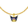 TOMEI X SANRIO Kuromi Pendant, Yellow Gold 916