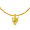 TOMEI X SANRIO Kuromi Pendant, Yellow Gold 916