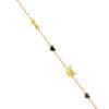TOMEI X SANRIO Kuromi Bracelet, Yellow Gold 916