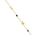 TOMEI X SANRIO Kuromi Bracelet, Yellow Gold 916