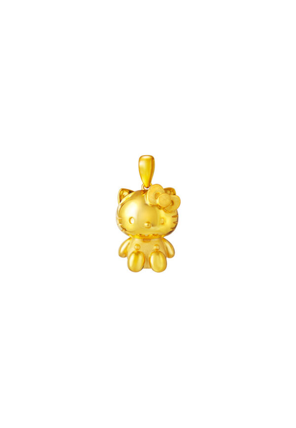 TOMEI X SANRIO Hello Kitty Pendant, Yellow Gold 916