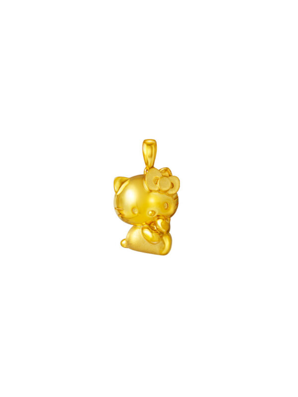 TOMEI X SANRIO Hello Kitty Pendant, Yellow Gold 916