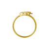 TOMEI X SANRIO Kuromi Ring, Yellow Gold 916