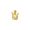 TOMEI X SANRIO Kuromi Head Pendant, Yellow Gold 916