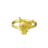 TOMEI X SANRIO Kuromi Ring, Yellow Gold 916