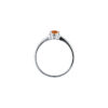 TOMEI Yellow Sapphire Solitaire Ring, White Gold 750