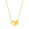 TOMEI Simply Love Necklace, Yellow Gold 916