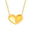 TOMEI Simply Love Necklace, Yellow Gold 916