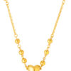 TOMEI Rock'n Love Necklace, Yellow Gold 916