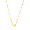 TOMEI Rock'n Love Necklace, Yellow Gold 916