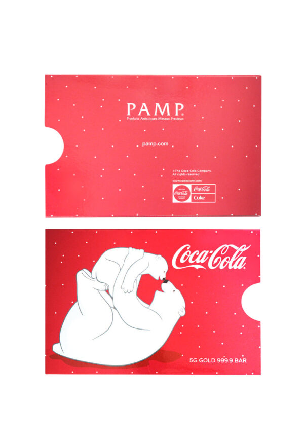 TOMEI X PAMP Suisse C/Cola Holiday Polar Bears 5GM I Fine Gold 9999