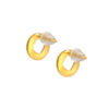 TOMEI x XIFU 【吉鲤】Auspicious Koi Earrings, Yellow Gold 999