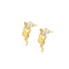 TOMEI x XIFU 【万物有灵】The Essence Of Nature Earrings, Yellow Gold 999