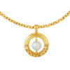 TOMEI Rotatable Jade Pendant, Yellow Gold 916