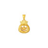 TOMEI Prosperity Pouch Pendant, Yellow Gold 916