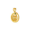 TOMEI Turn Of Fortune Pendant, Yellow Gold 916
