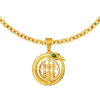 TOMEI Turn Of Fortune Pendant, Yellow Gold 916