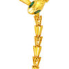 TOMEI x XIFU 【灵蛇系列】Snake Series Necklace, Yellow Gold 999 (5D)