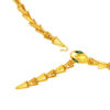 TOMEI x XIFU 【灵蛇系列】Snake Series Necklace, Yellow Gold 999 (5D)