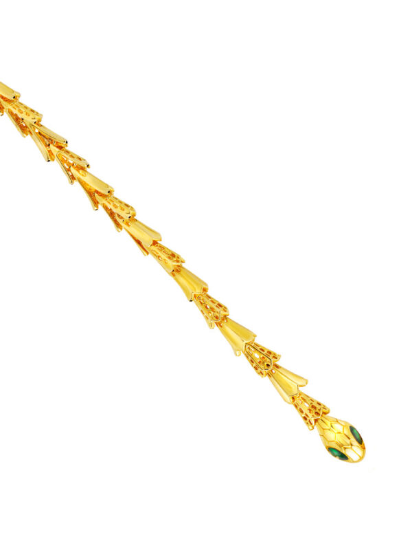 TOMEI x XIFU 【灵蛇系列】Snake Series Bracelet, Yellow Gold 999 (5D)