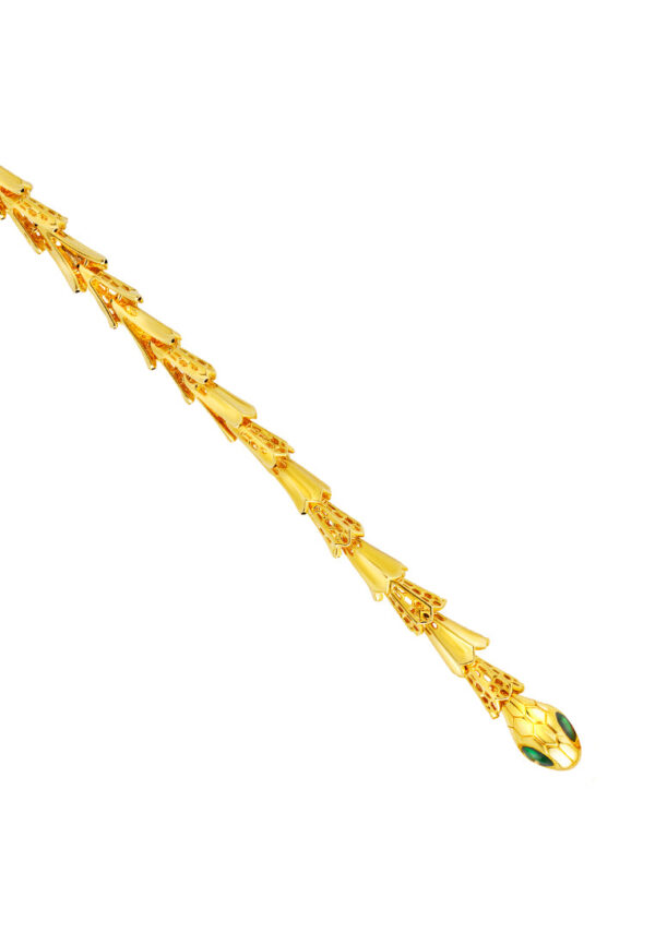 TOMEI x XIFU 【灵蛇系列】Snake Series Bracelet, Yellow Gold 999 (5D)