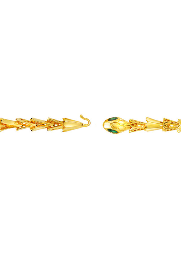 TOMEI x XIFU 【灵蛇系列】Snake Series Bracelet, Yellow Gold 999 (5D)