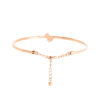 TOMEI Rouge Collection Gourd Bangle, Rose Gold 750